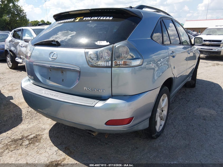 2004 Lexus Rx 330 VIN JTJHA31U740034796 IAAI salvage auction — NORMAL WEAR, Clear (Oklahoma), sold $900 on 2026-07-22 (photo 4)