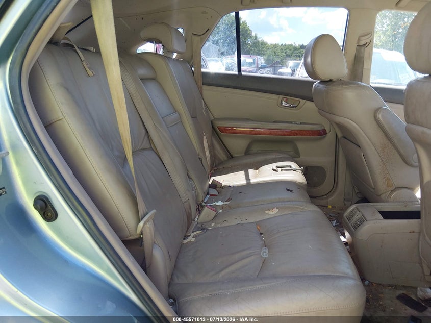 2004 Lexus Rx 330 VIN JTJHA31U740034796 IAAI salvage auction — NORMAL WEAR, Clear (Oklahoma), sold $900 on 2026-07-22 (photo 8)