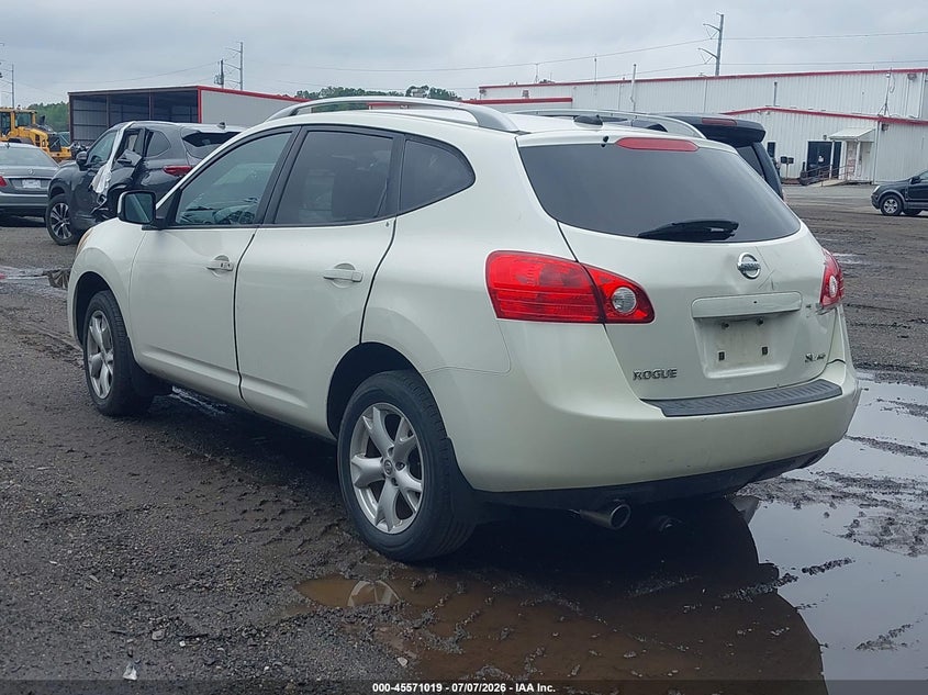 2009 Nissan Rogue VIN JN8AS58V19W439329 IAAI salvage auction — NORMAL WEAR, Clear (Virginia), sold $275 on 2026-07-29 (photo 3)