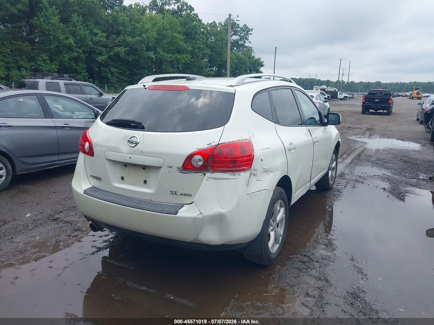 2009 Nissan Rogue VIN JN8AS58V19W439329 IAAI salvage auction — NORMAL WEAR, Clear (Virginia), sold $275 on 2026-07-29 (photo 4)