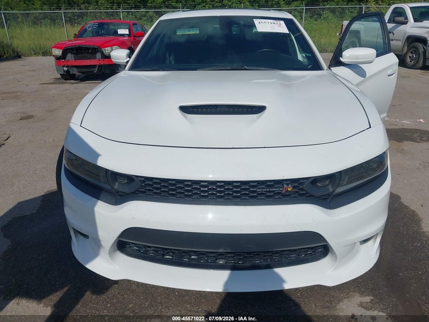 2022 Dodge Charger VIN 2C3CDXGJ1NH126013 IAAI salvage auction — WATER/FLOOD, Salvage Title, sold $15,100 on 2026-08-25 (photo 6)