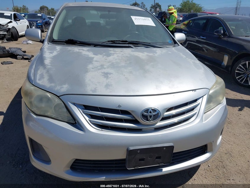 2013 Toyota Corolla VIN 5YFBU4EE9DP080581 IAAI salvage auction — NORMAL WEAR, Clear - Dealer Only (California), sold $1,200 on 2026-07-22 (photo 6)