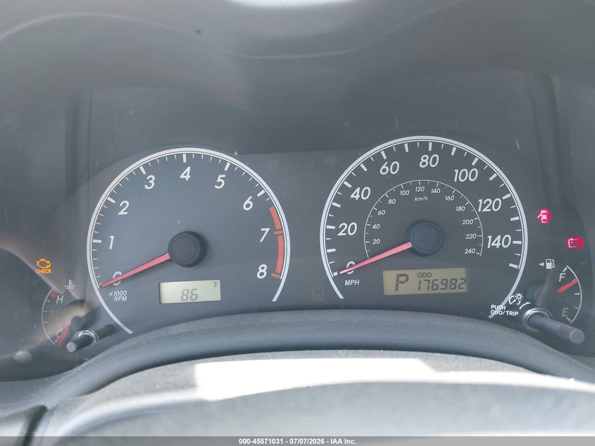 2013 Toyota Corolla VIN 5YFBU4EE9DP080581 IAAI salvage auction — NORMAL WEAR, Clear - Dealer Only (California), sold $1,200 on 2026-07-22 (photo 7)