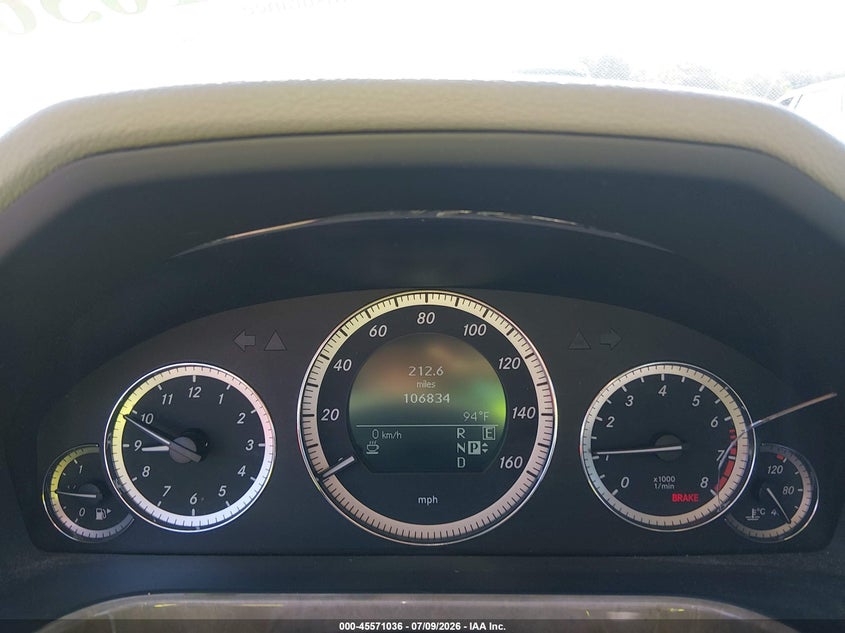 2011 Mercedes-benz E-klasse VIN WDDHF7CB8BA280339 IAAI salvage auction — FRONT END, Salvage (North Carolina), sold $2,850 on 2026-08-20 (photo 7)