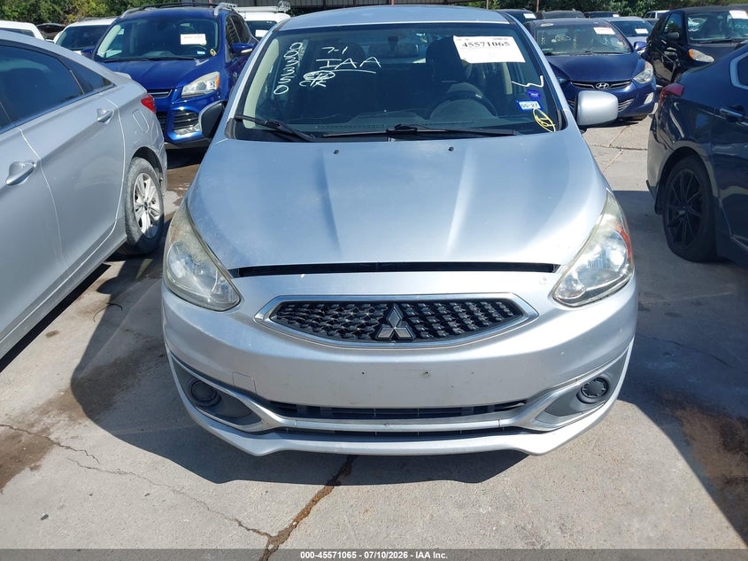 2017 Mitsubishi Mirage VIN ML32A3HJ1HH003350 IAAI salvage auction — NORMAL WEAR, Original (Texas), sold $25 on 2026-07-27 (photo 6)