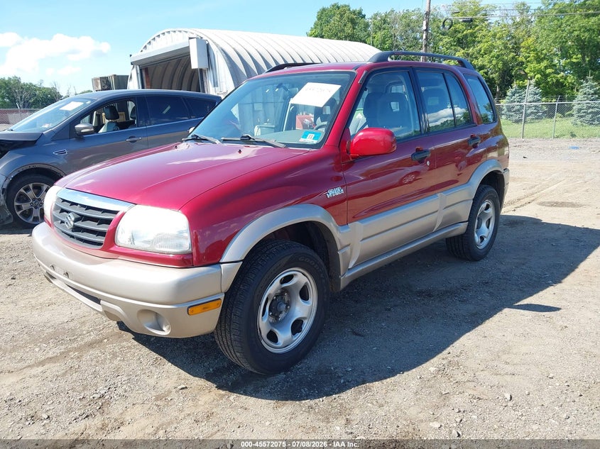 2001 Suzuki Grand vitara VIN JS3TD62V214162785 IAAI salvage auction — NORMAL WEAR, Clear (New Jersey), sold $700 on 2026-07-16 (photo 2)
