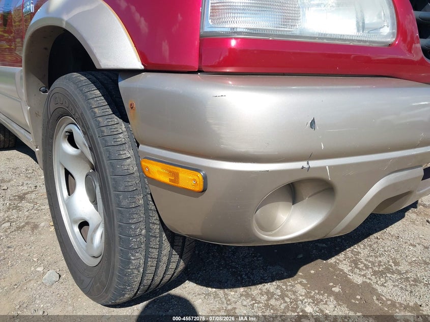 2001 Suzuki Grand vitara VIN JS3TD62V214162785 IAAI salvage auction — NORMAL WEAR, Clear (New Jersey), sold $700 on 2026-07-16 (photo 6)