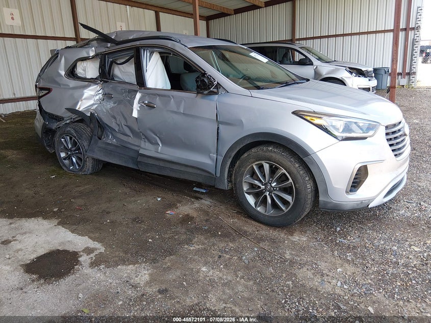 2017 Hyundai Santa fe VIN KM8SM4HF6HU183515 IAAI salvage auction — SIDE, Salvage (Louisiana), sold $800 on 2026-07-26 (photo 1)
