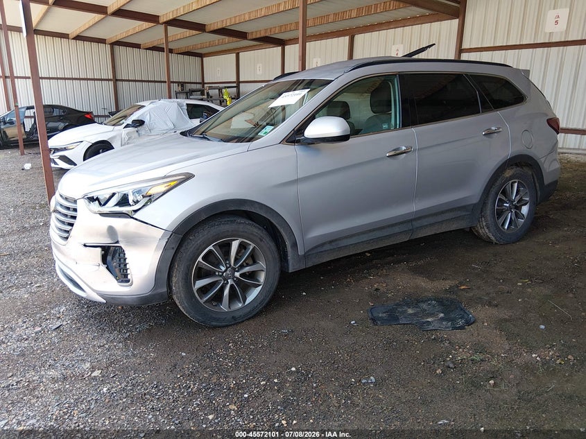 2017 Hyundai Santa fe VIN KM8SM4HF6HU183515 IAAI salvage auction — SIDE, Salvage (Louisiana), sold $800 on 2026-07-26 (photo 2)