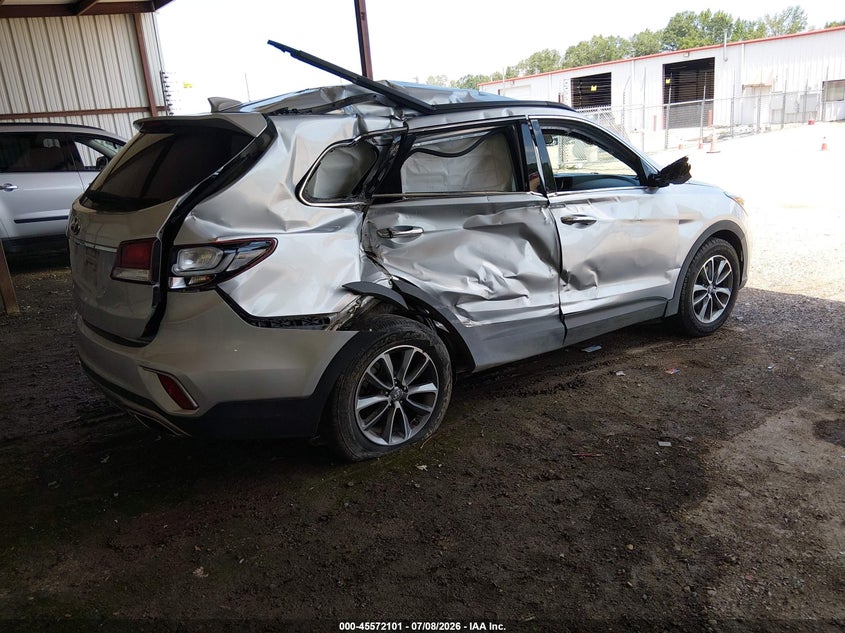 2017 Hyundai Santa fe VIN KM8SM4HF6HU183515 IAAI salvage auction — SIDE, Salvage (Louisiana), sold $800 on 2026-07-26 (photo 4)