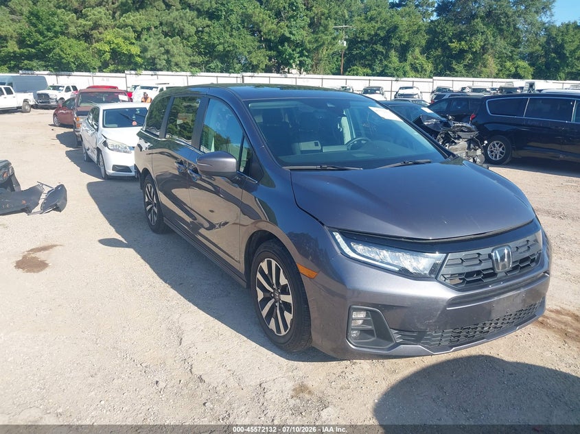 2025 Honda Odyssey VIN 5FNRL6H6XSB082575 IAAI salvage auction — REAR END, Enterprise Vehicles Clear Only (Colorado), sold $19,900 on 2026-07-29 (photo 1)