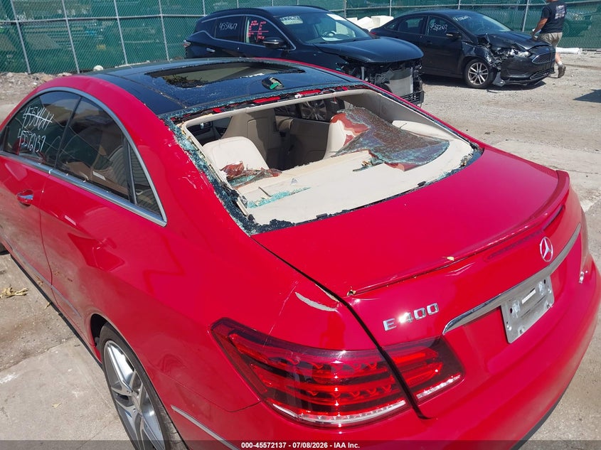 2015 Mercedes-benz E-klasse VIN WDDKJ6FB0FF297249 IAAI salvage auction — STORM DAMAGE, Salvage (Indiana), sold $2,550 on 2026-07-28 (photo 6)