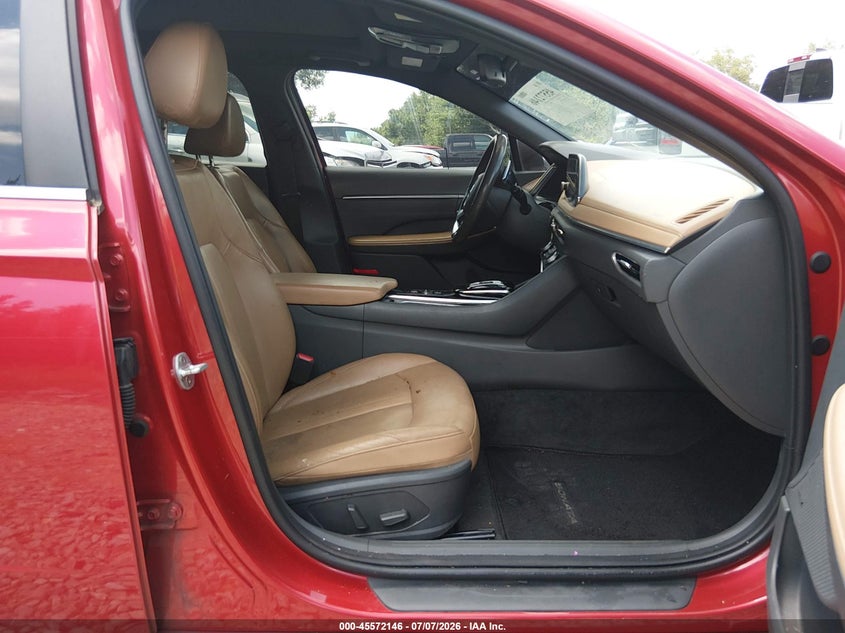 2020 Hyundai Sonata VIN 5NPEH4J2XLH043838 IAAI salvage auction — SIDE, Salvage Title, sold $3,500 on 2026-07-31 (photo 5)
