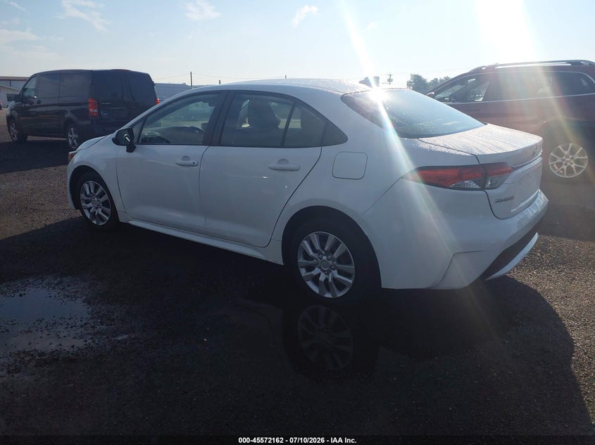 2021 Toyota Corolla VIN JTDEPMAEXMJ173298 IAAI salvage auction — FRONT END, Clear (New Jersey), sold $9,000 on 2026-07-29 (photo 3)