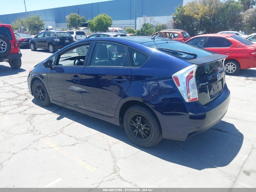 2014 Toyota Prius VIN JTDKN3DU2E0363836 IAAI salvage auction — SIDE, Salvage (California), sold $2,150 on 2026-07-16 (photo 3)