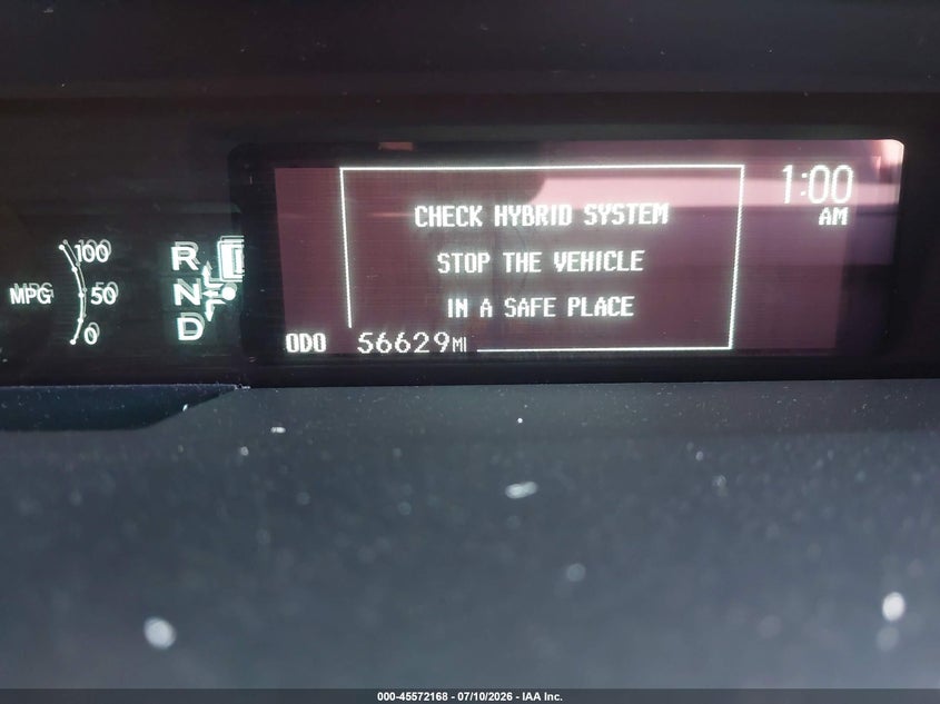 2014 Toyota Prius VIN JTDKN3DU2E0363836 IAAI salvage auction — SIDE, Salvage (California), sold $2,150 on 2026-07-16 (photo 7)