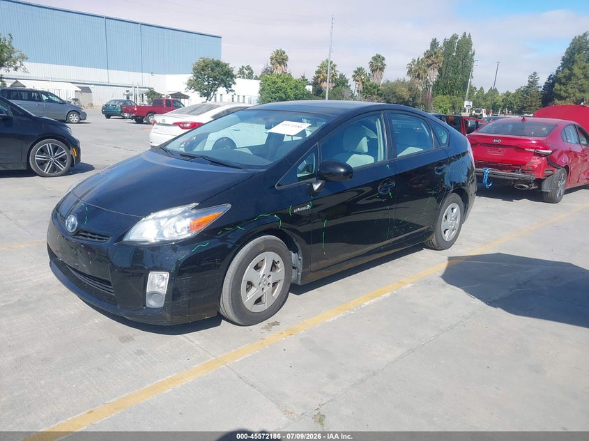 2010 Toyota Prius VIN JTDKN3DU0A0220927 IAAI salvage auction — SIDE, Salvage (California), sold $1,650 on 2026-07-19 (photo 2)