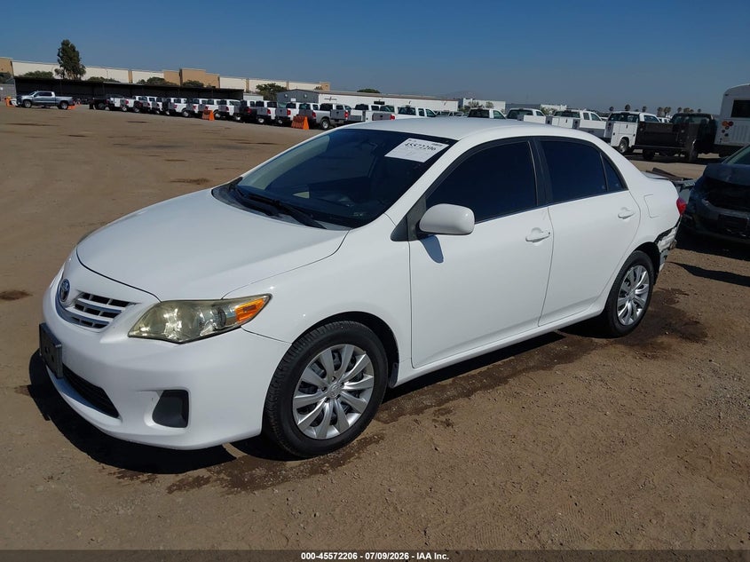 2013 Toyota Corolla VIN 5YFBU4EE3DP140225 IAAI salvage auction — REAR END, Salvage Title, sold $1,950 on 2026-07-20 (photo 2)