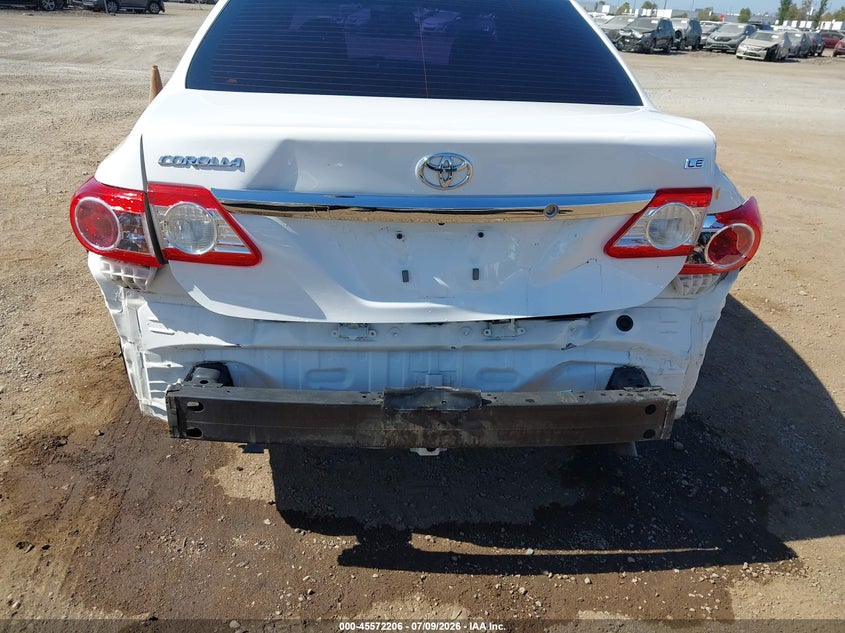 2013 Toyota Corolla VIN 5YFBU4EE3DP140225 IAAI salvage auction — REAR END, Salvage Title, sold $1,950 on 2026-07-20 (photo 6)