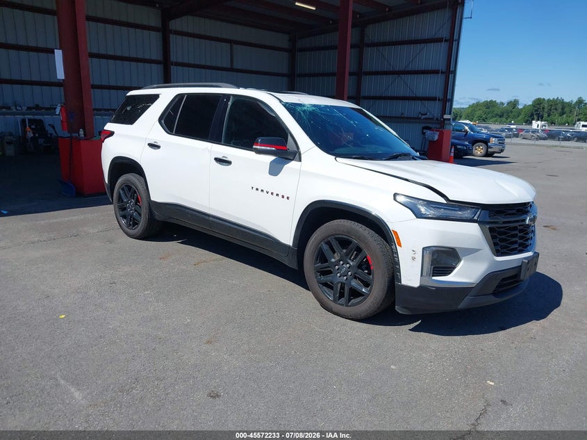 2023 Chevrolet Traverse VIN 1GNEVKKW5PJ249328 IAAI salvage auction — ROOF, Mv-907A (New York), sold $7,800 on 2026-07-30 (photo 1)