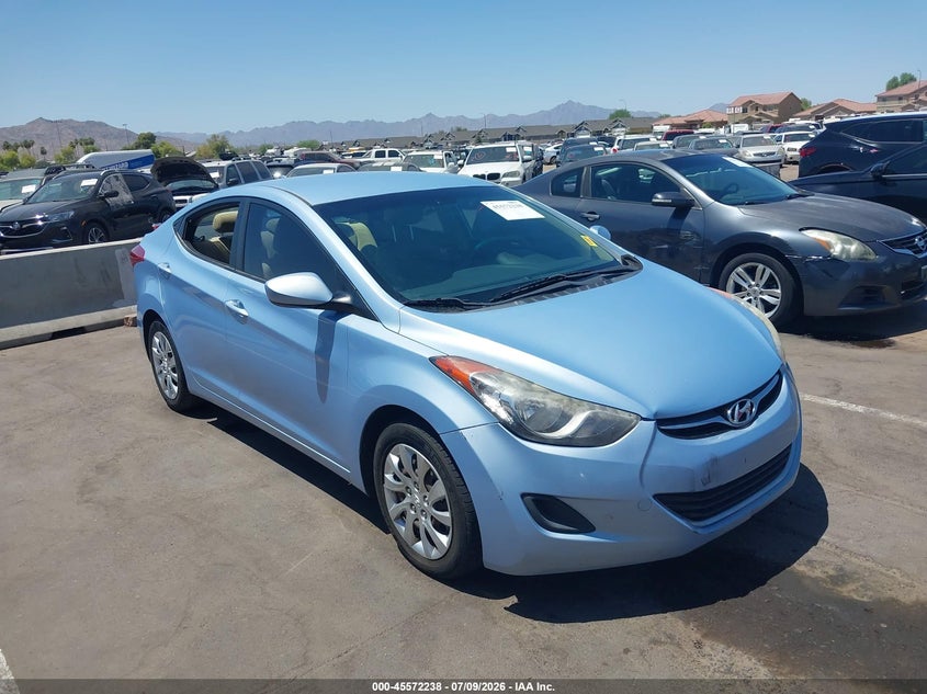 2013 Hyundai Elantra VIN KMHDH4AE6DU540796 IAAI salvage auction — THEFT, Salvage (Arizona), sold $1,200 on 2026-07-28 (photo 6)