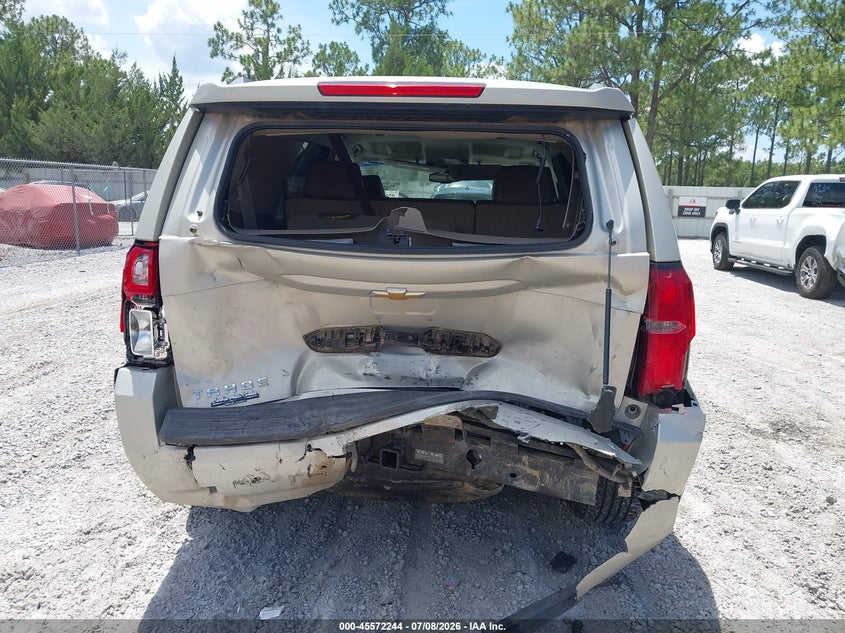 2015 Chevrolet Tahoe VIN 1GNSCAKC7FR142967 IAAI salvage auction — REAR END, Salvage Title, sold $2,350 on 2026-07-23 (photo 6)