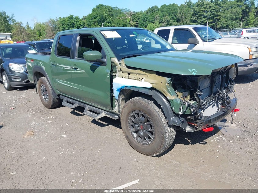 2024 Nissan Navara (frontier) VIN 1N6ED1EK8RN648600 IAAI salvage auction — FRONT END, Mv-907A (New York), sold $8,100 on 2026-07-18 (photo 1)