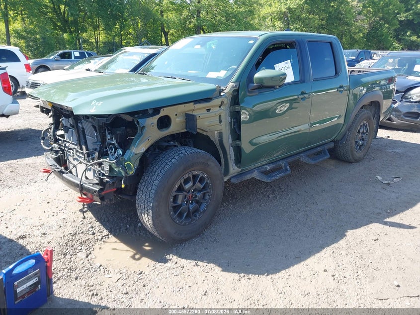 2024 Nissan Navara (frontier) VIN 1N6ED1EK8RN648600 IAAI salvage auction — FRONT END, Mv-907A (New York), sold $8,100 on 2026-07-18 (photo 2)