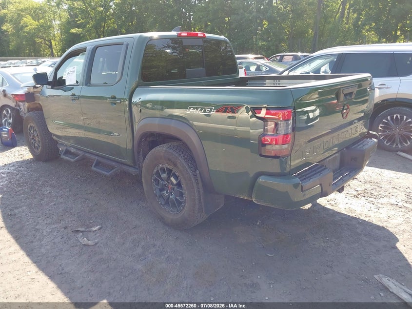 2024 Nissan Navara (frontier) VIN 1N6ED1EK8RN648600 IAAI salvage auction — FRONT END, Mv-907A (New York), sold $8,100 on 2026-07-18 (photo 3)