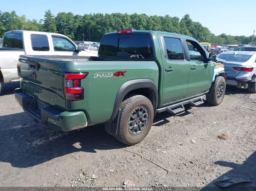 2024 Nissan Navara (frontier) VIN 1N6ED1EK8RN648600 IAAI salvage auction — FRONT END, Mv-907A (New York), sold $8,100 on 2026-07-18 (photo 4)