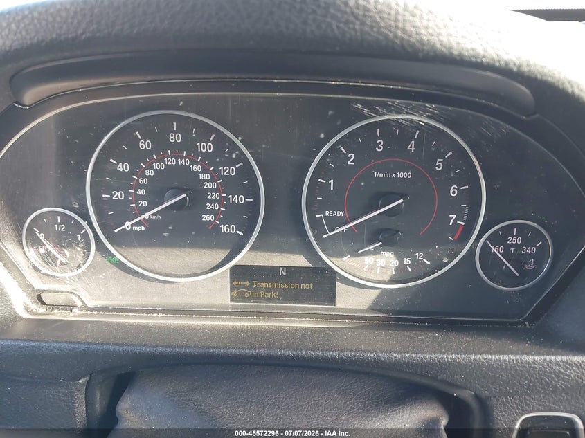 2013 BMW 3er VIN WBA3A5C56DF353910 IAAI salvage auction — RIGHT FRONT, Salvage Title, sold $1,100 on 2026-08-12 (photo 7)