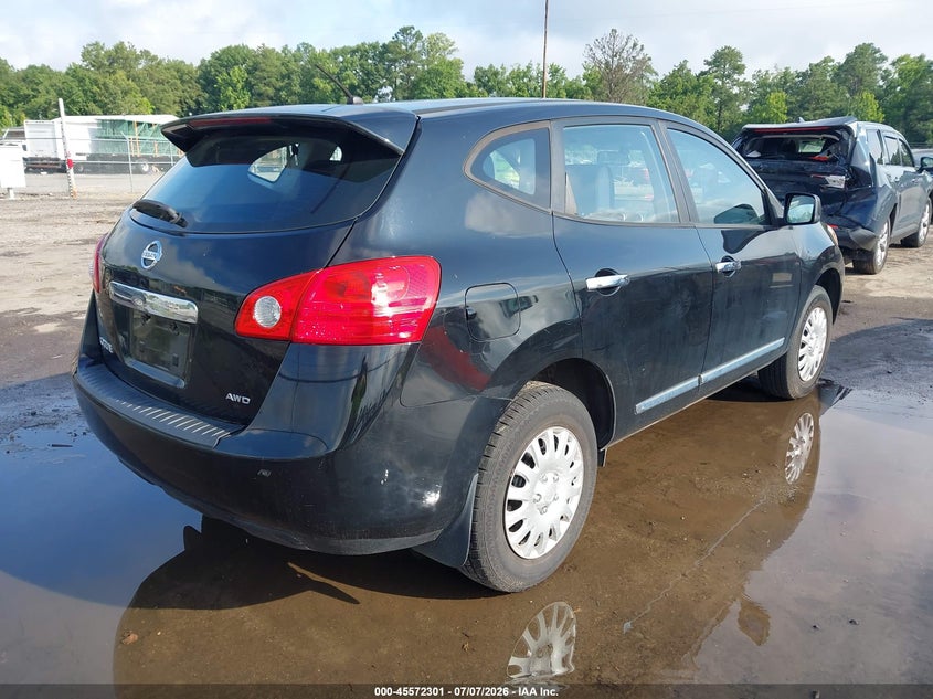 2013 Nissan Rogue sport VIN JN8AS5MV9DW602856 IAAI salvage auction — NORMAL WEAR, Clear (Virginia), sold $750 on 2026-07-24 (photo 4)
