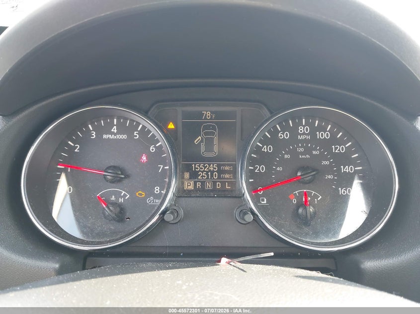 2013 Nissan Rogue sport VIN JN8AS5MV9DW602856 IAAI salvage auction — NORMAL WEAR, Clear (Virginia), sold $750 on 2026-07-24 (photo 7)
