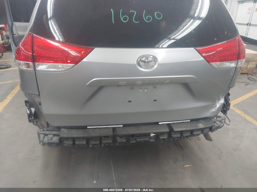 2013 Toyota Sienna VIN 5TDYK3DC9DS284959 IAAI salvage auction — REAR END, Salvage (Arizona), sold $2,450 on 2026-07-28 (photo 6)