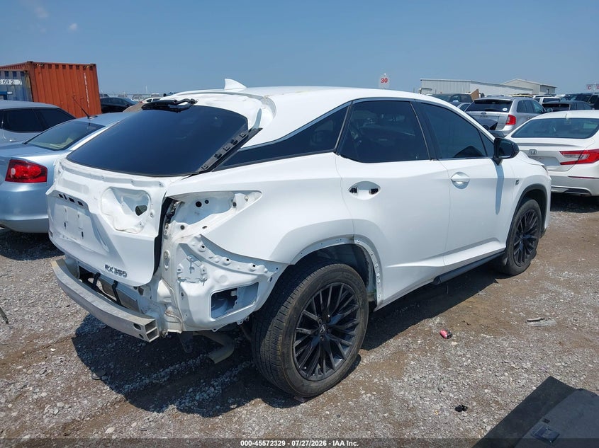 2022 Lexus Rx VIN 2T2SZMDAXNC327961 IAAI salvage auction — REAR END, Salvage (Tennessee), sold $18,600 on 2026-08-23 (photo 4)