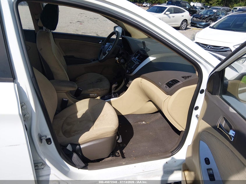 2012 Hyundai Accent VIN KMHCU4AE4CU173645 IAAI salvage auction — FRONT END, Original (West Virginia), sold $125 on 2026-07-30 (photo 5)