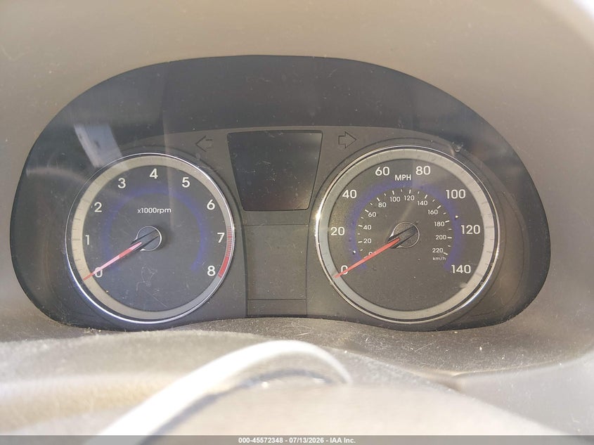 2012 Hyundai Accent VIN KMHCU4AE4CU173645 IAAI salvage auction — FRONT END, Original (West Virginia), sold $125 on 2026-07-30 (photo 7)