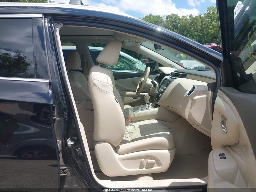 2015 Nissan Murano VIN 5N1AZ2MH9FN283589 IAAI salvage auction — REAR END, Salvage (Missouri), sold $2,900 on 2026-08-01 (photo 5)