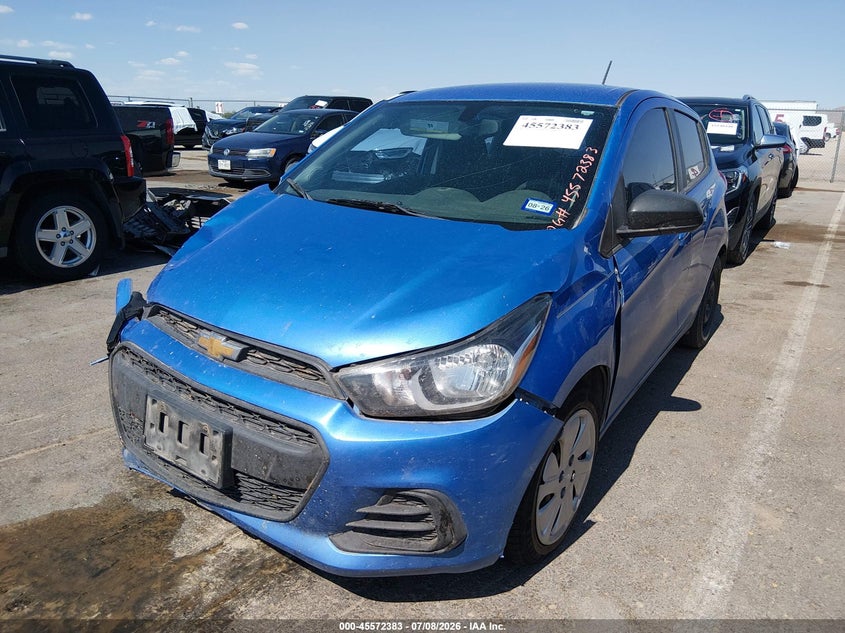 2017 Chevrolet Spark VIN KL8CB6SAXHC766756 IAAI salvage auction — FRONT END, Salvage Title, sold $400 on 2026-07-29 (photo 2)
