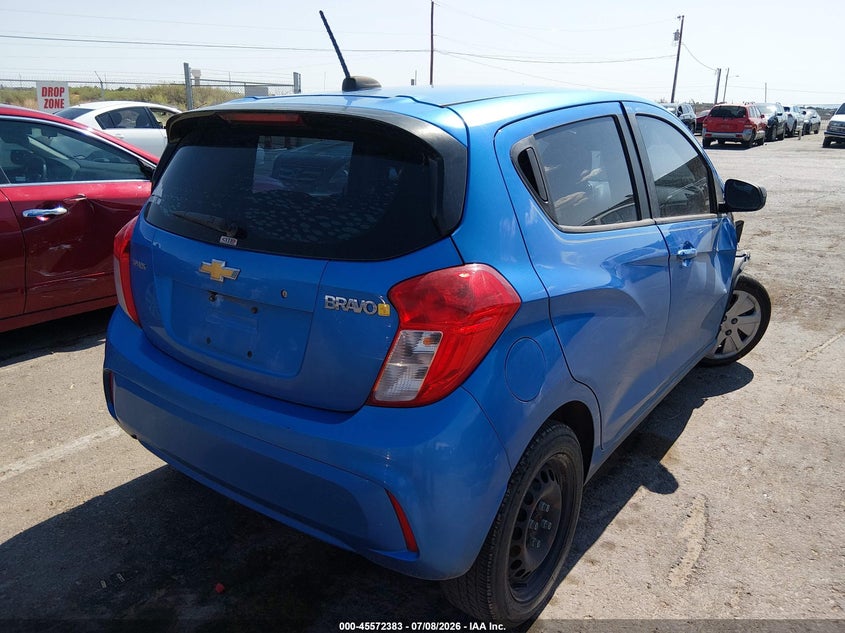 2017 Chevrolet Spark VIN KL8CB6SAXHC766756 IAAI salvage auction — FRONT END, Salvage Title, sold $400 on 2026-07-29 (photo 4)
