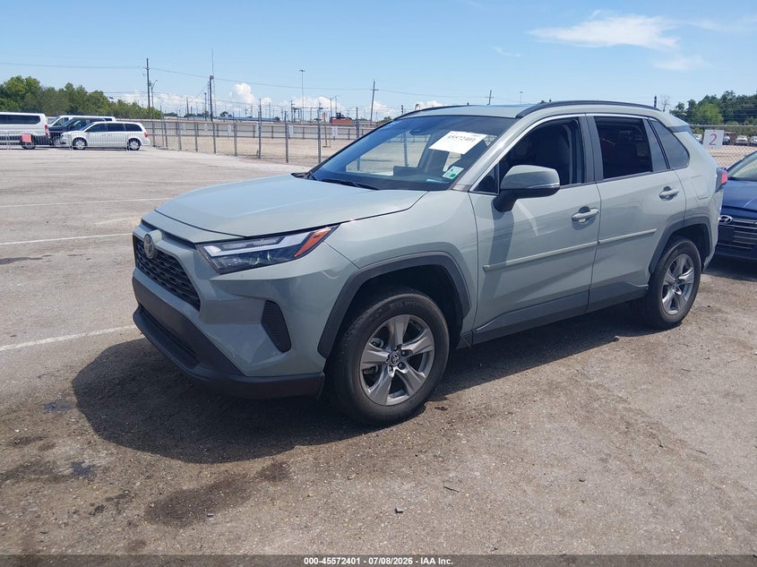 2022 Toyota Rav 4 VIN 2T3W1RFV0NW187368 IAAI salvage auction — WATER/FLOOD, Salvage Title, sold $9,900 on 2026-07-29 (photo 2)