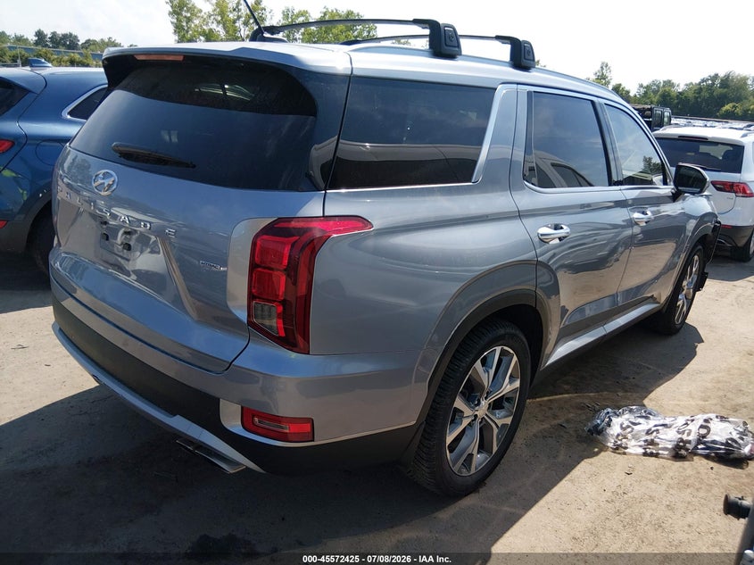 2021 Hyundai Palisade VIN KM8R3DHE8MU176682 IAAI salvage auction — FRONT END, Salvage Title, sold $8,025 on 2026-07-28 (photo 4)