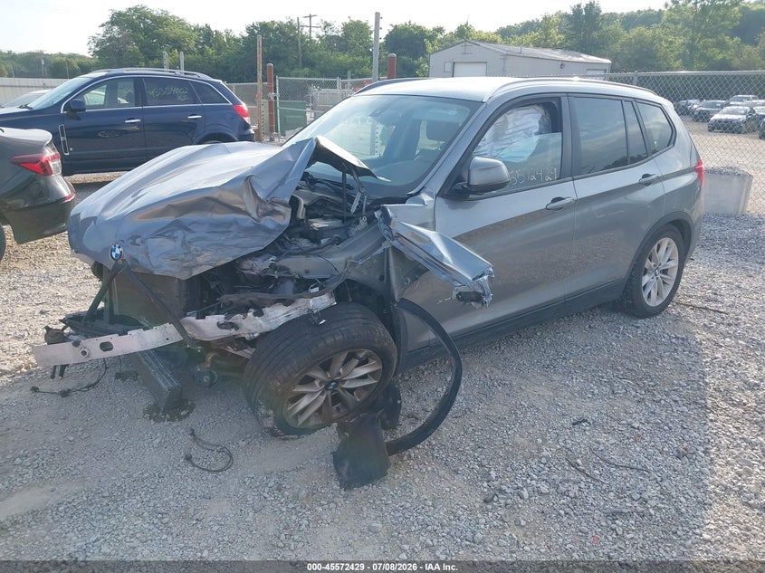 2016 BMW X3 VIN 5UXWX9C56G0D90504 IAAI salvage auction — FRONT END, Salvage (Ohio), sold $25 on 2026-07-29 (photo 2)