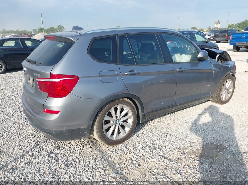 2016 BMW X3 VIN 5UXWX9C56G0D90504 IAAI salvage auction — FRONT END, Salvage (Ohio), sold $25 on 2026-07-29 (photo 4)