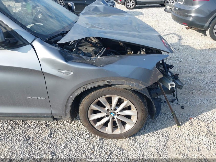 2016 BMW X3 VIN 5UXWX9C56G0D90504 IAAI salvage auction — FRONT END, Salvage (Ohio), sold $25 on 2026-07-29 (photo 6)