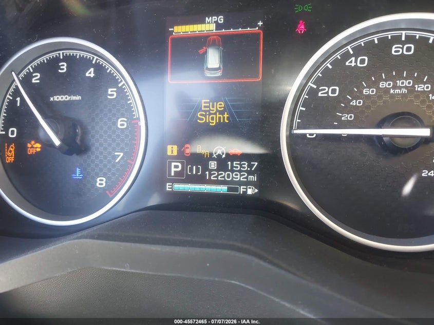 2020 Subaru Forester VIN JF2SKAJC4LH608550 IAAI salvage auction — FRONT END, Salvage (California), sold $3,600 on 2026-07-28 (photo 7)
