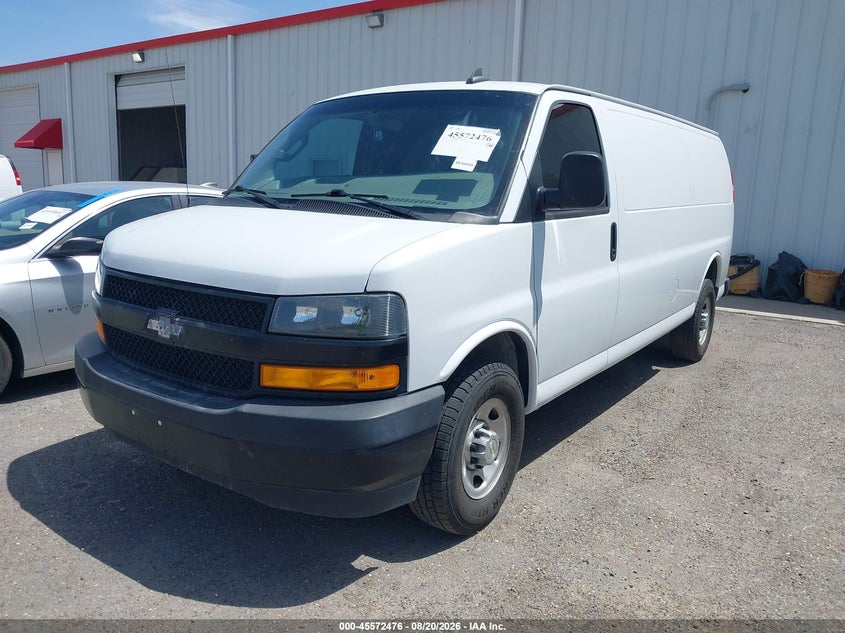 2023 Chevrolet Express cargo VIN 1GCZGHFP8P1105833 IAAI salvage auction — NORMAL WEAR, Sf97 (Texas), sold $14,750 on 2026-09-01 (photo 2)