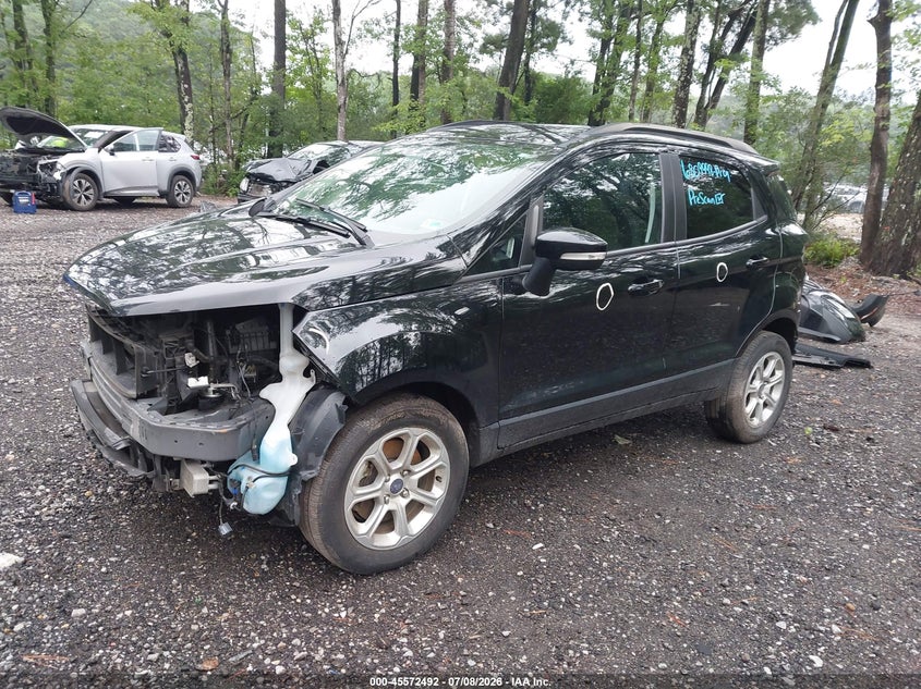 2021 Ford Ecosport VIN MAJ3S2GE4MC453360 IAAI salvage auction — FRONT & REAR, Salvage Title, sold $1,500 on 2026-08-01 (photo 2)