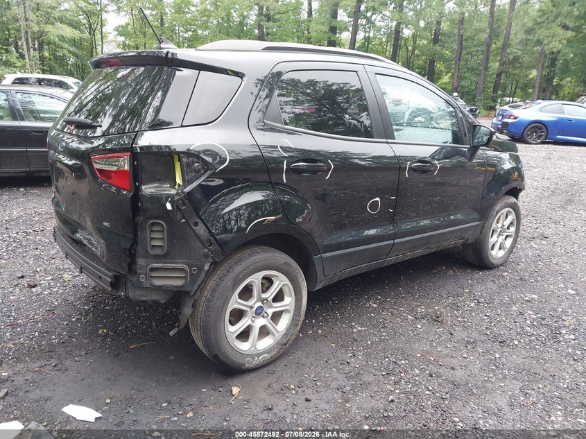 2021 Ford Ecosport VIN MAJ3S2GE4MC453360 IAAI salvage auction — FRONT & REAR, Salvage Title, sold $1,500 on 2026-08-01 (photo 4)