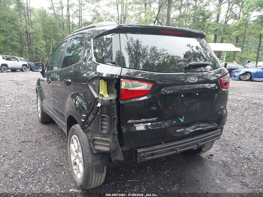 2021 Ford Ecosport VIN MAJ3S2GE4MC453360 IAAI salvage auction — FRONT & REAR, Salvage Title, sold $1,500 on 2026-08-01 (photo 6)